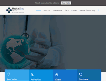 Tablet Screenshot of medicalstaygroup.com